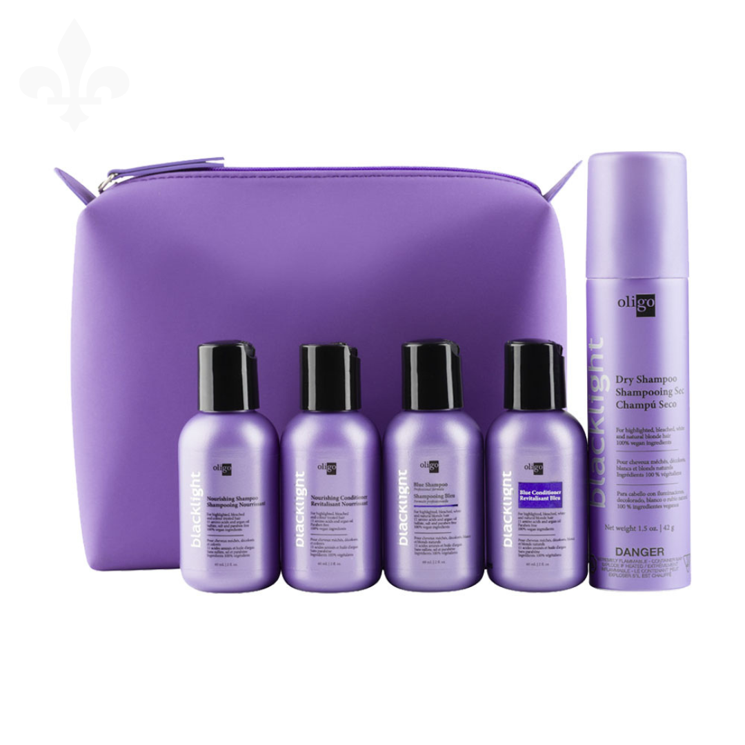 BLACKLIGHT ENSEMBLE BLONDE EN CAVALE